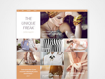 Gridbased Responsive design grid magazine reponsive webdesign