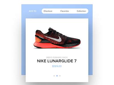 Day 055 - Add To add card cart checkout collection favorites grid list to view widget