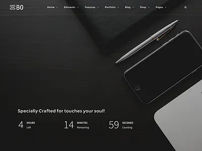 BO l Coming Soon Layouts coming soon design portfolio sale themes ui web design wordpress