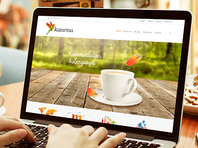 Katarina Markus website ui ux web
