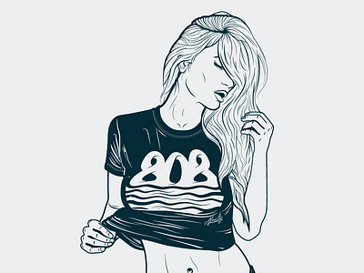 Mills range 2 apparel design illustration illustrator linework vector