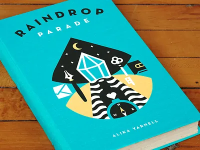Raindrop Parade book cover crystal drop illustration photo
