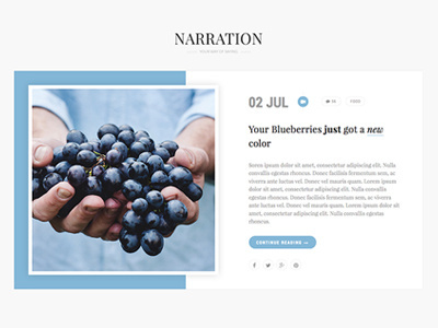 WordPress Blog Design blog minimal white wordpress wp