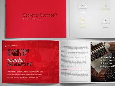 Large Format booklet booklet color comps iconography layouts photography print