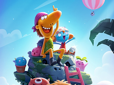 超能宝贝Poster game kids poster
