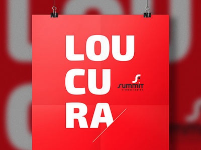 Crazy Summit academia cartaz fitness gym loucura poster summit