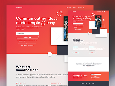 Moodpaths.com app clean homepage interface landing landing page responsive ui ux web web design website