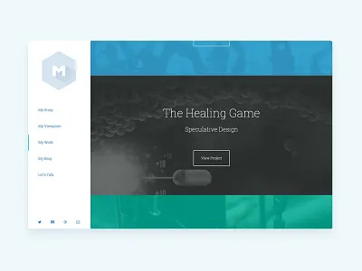 Portfolio: Work Page design flat portfolio ui website
