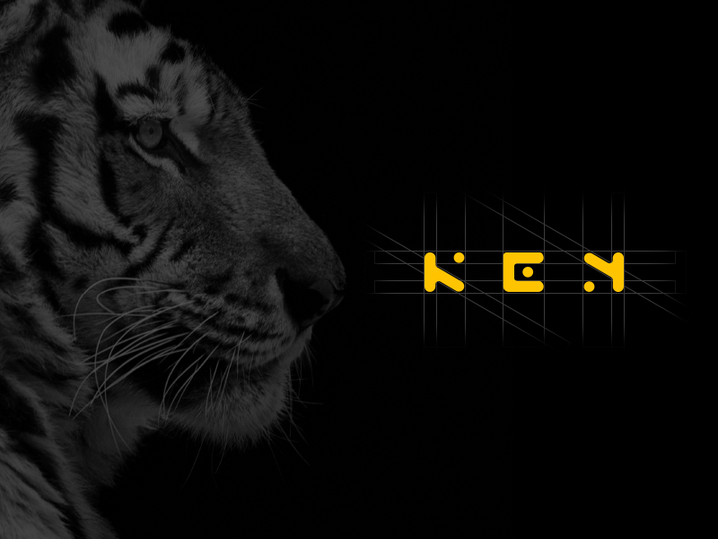 Ken Branding branding clean construction hackathon logo logotype minimal