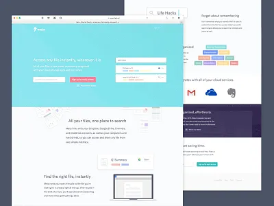 Meta Has Landed animation illustration meta velocityjs
