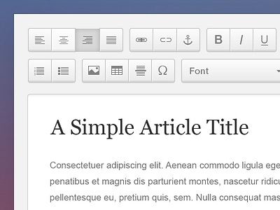 WYSIWYG Editor [FREEBIE] design editor free ui user interface web design wysiwyg