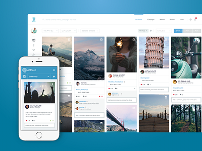 Customer Discovery app clean design interface ios mobile mobile app ui user interface web app