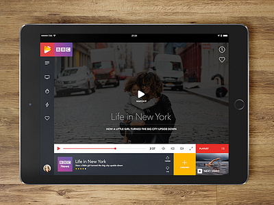 Video mobile app app interface minimal design mobile stream ui ux video