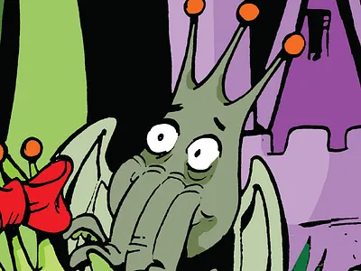 C'thu-Monkeys cthulhu hp lovecraft illustration parody sea monkeys