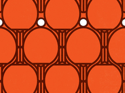 Ping Pong nonsense orange pattern ping pong vector