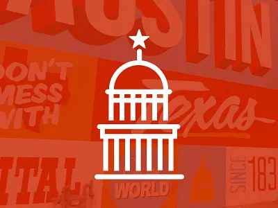 ATX meetup logo atx austin building capitol icon logo meetup