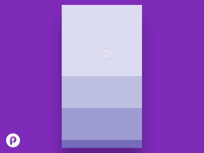 Principle — Parallax Scroll Template freebie interaction ios material mockup parallax principle scroll template ui ux