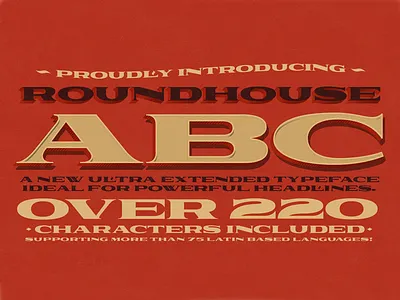 Railroad Co. display extended font fonts serif type typeface typography