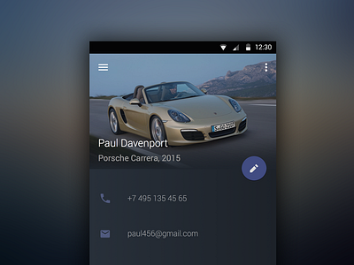 Insurance calculator Android android car insurance material ui ux