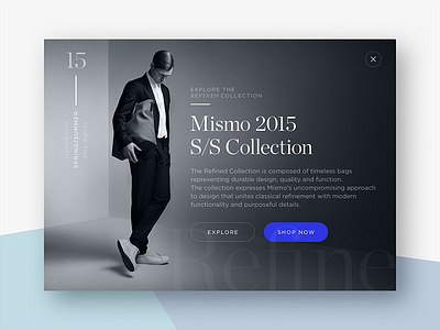 Collection Card card cards clean fashion flat product shadow shop shopping typography ui website