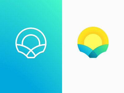 Best Future Academy Branding academy aqua branding clean education future logo school sun visual system yellow