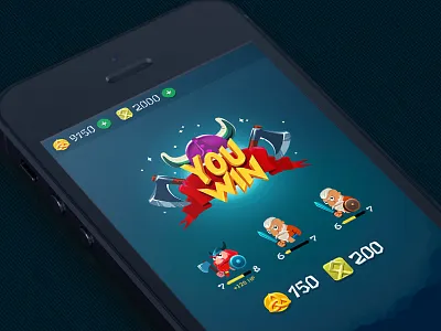 Zeptolab Test Task axe game ios iphone shield test ui viking warrior zeptolab