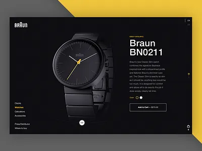 Braun braun fashion watch