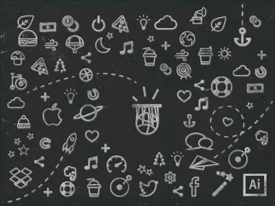 Fantasmatic Freebies Icons basket cs6 dribbble free free icons freebies icons illustrator logo micka touillaud social media vectors