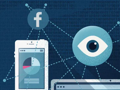 Data Insight Judgement Dribbble data eye illustration imm insight poster