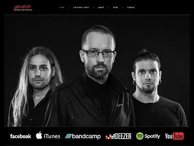 YesWeDo Website Layout music psd layout respiro media web layout website yeswedo zoltan sebestyen