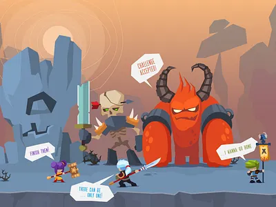 Monster Slayer...Tap Tap Tap artforsale game mobile monster tap