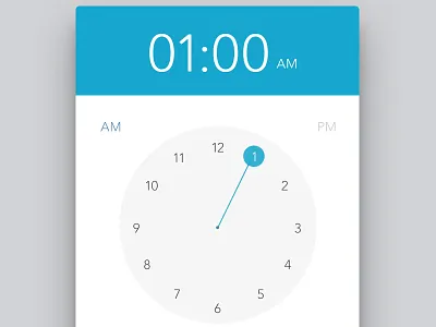 Alarm aap ui alarm mobile mobile ui time ux watch widget