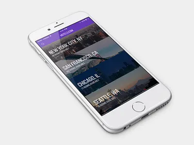 Hotel App Home home hotel ui