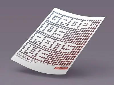 The design without design (Bauhaus style) bauhaus blue design gropius ive minimal poster print rams red simple white