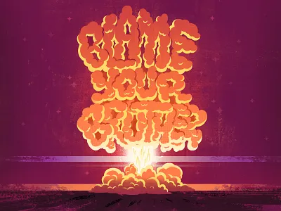 BYB Explosion animation design explosion illustration texture