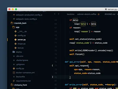 Neka Theme dark sublime theme