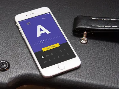 Tuner/Metronome App Concept app concept design ios metronome mobile music time tune tuner ui