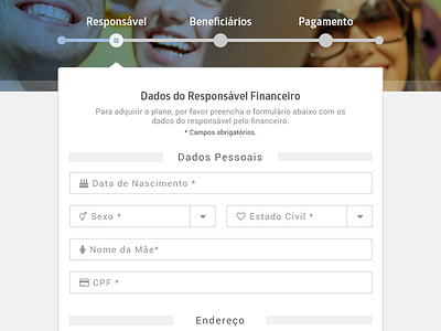Wizard Form clean design form payment register site ui ux web wizard