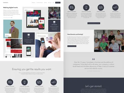 NSDesign agency folio icons ui ux web website