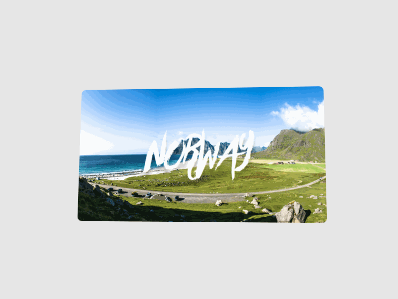 That menu effect animation apple css html js norway parallax photo tv