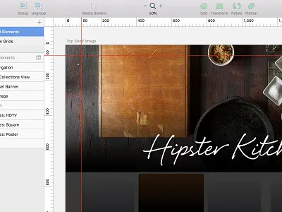 Apple TV UI Kit for Sketch apple tv sketch tvos ui kit