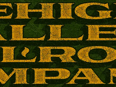 Railroad Co. Stylized display extended font fonts railroad serif type typeface typography