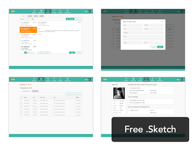 Web app Freebise app dashboard sketch3 ui ux web welcome