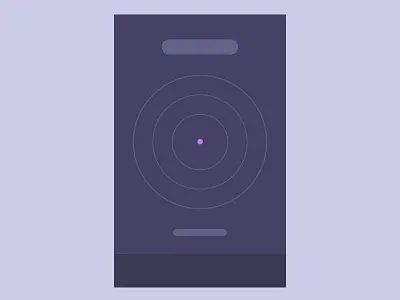 Find Nearby Users Concept animation app flat freebie gif interaction ios mobile scan search ux