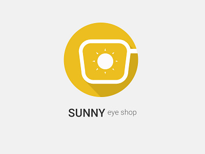 Eyeshop Logos eye identity logo shop sun sunny