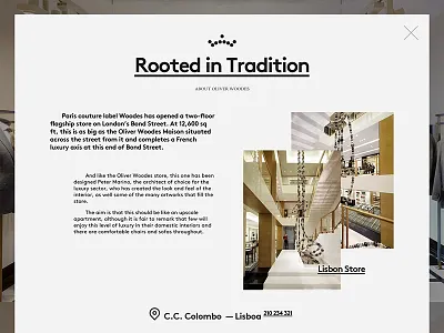 Lightbox Rooted in Tradition contacts fashion grotesk lightbox store