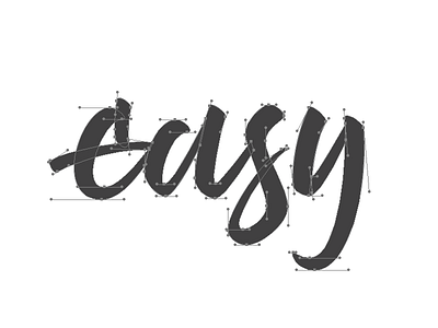 Bezier Curves – Easy bezier curves brush pen brush script crayola hand drawn hand lettering lettering logo logotype script type typography