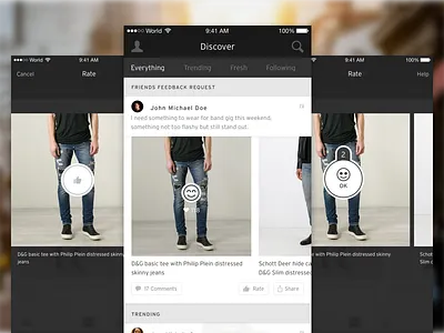 Rate button prototype button dark grey framer light prototype rate
