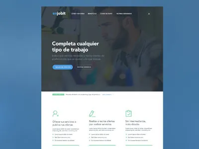 Landing page landing page website