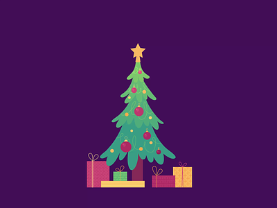 Happy Holidays! 2023 2d adobe illustrator after effects animation christmas christmas tree flat happy holidays illustration json lottie lottie animation lottie files lottiefiles motion motion graphics new year svg vector